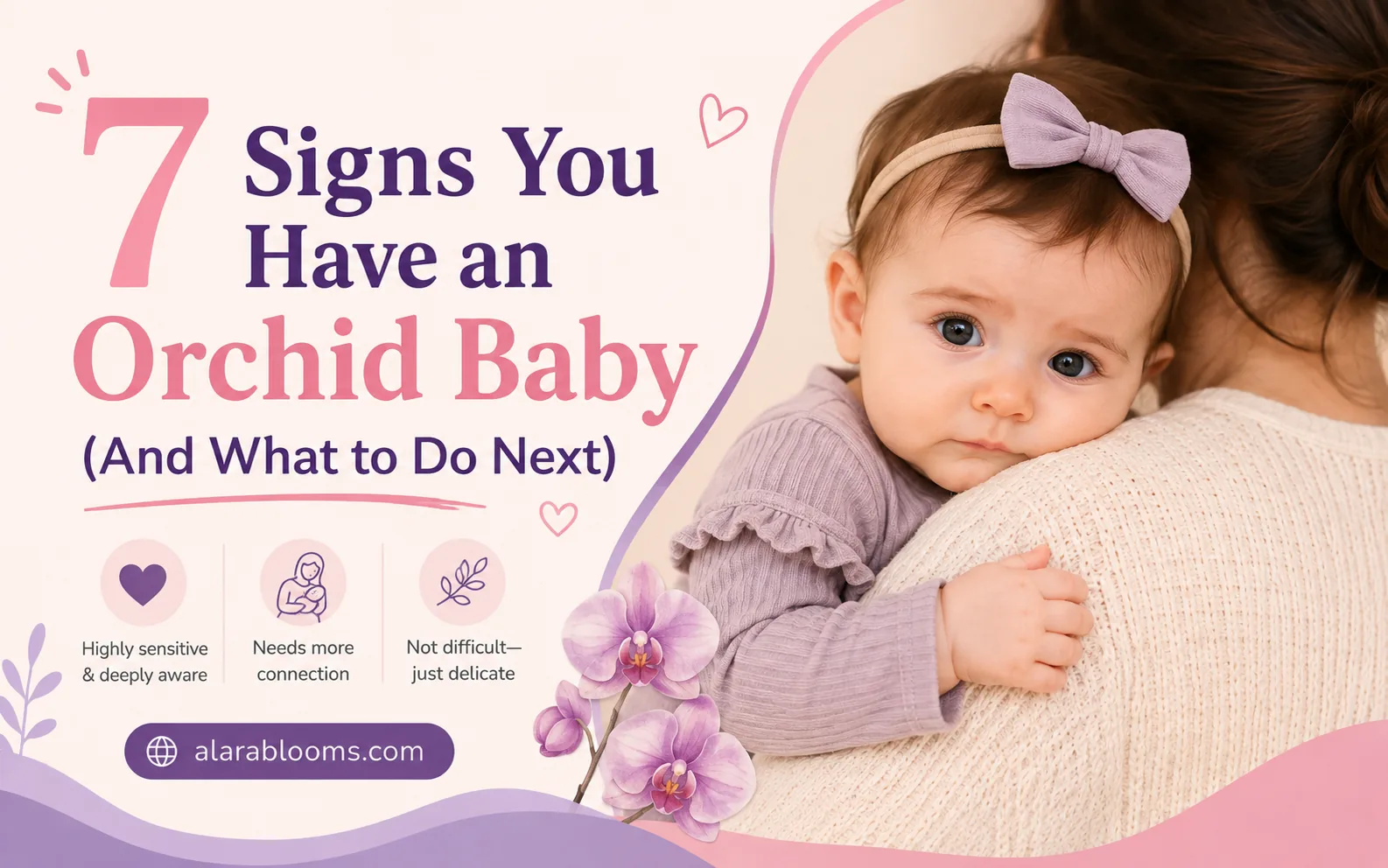 Orchid baby signs