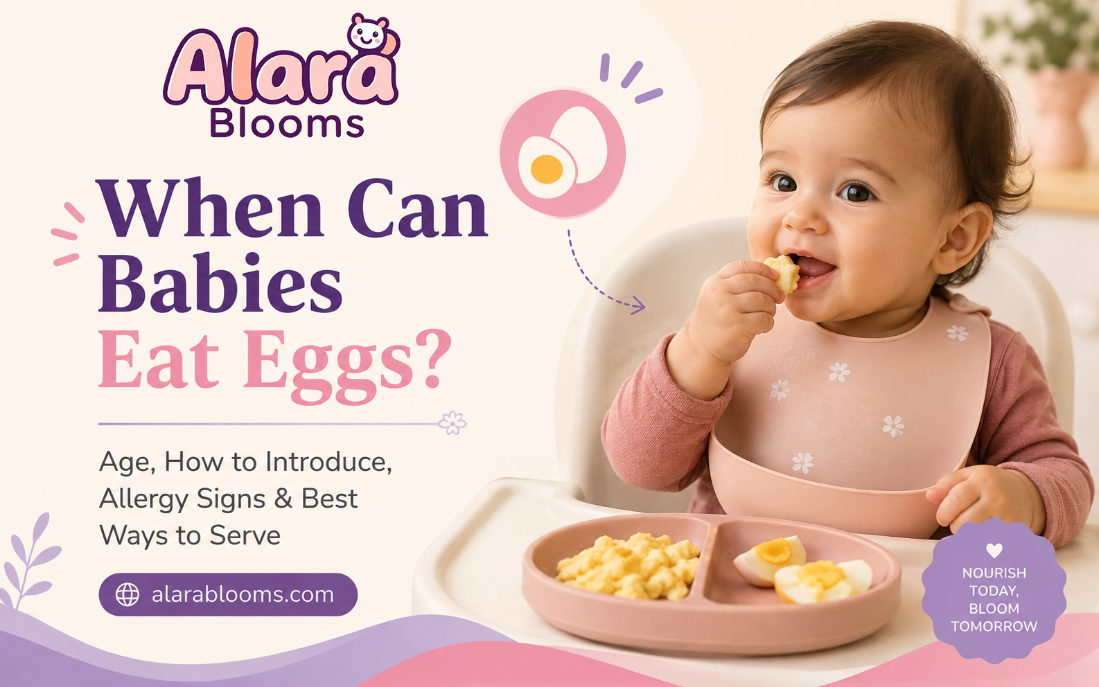 When can babies eat eggs