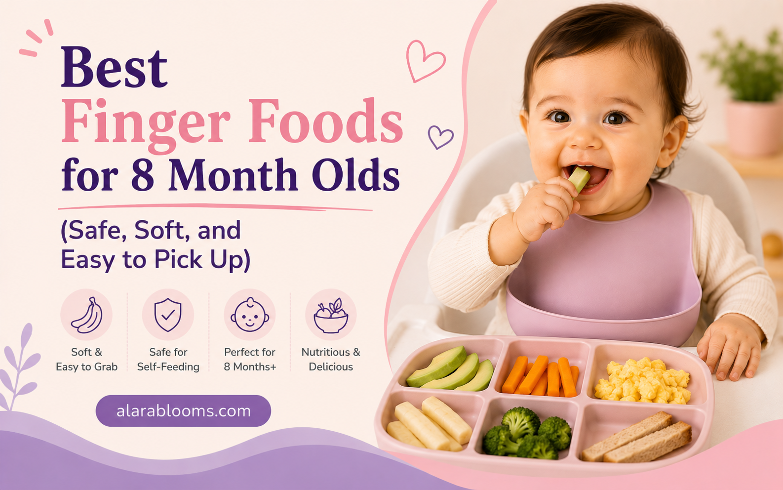 Best finger foods for 8 month olds