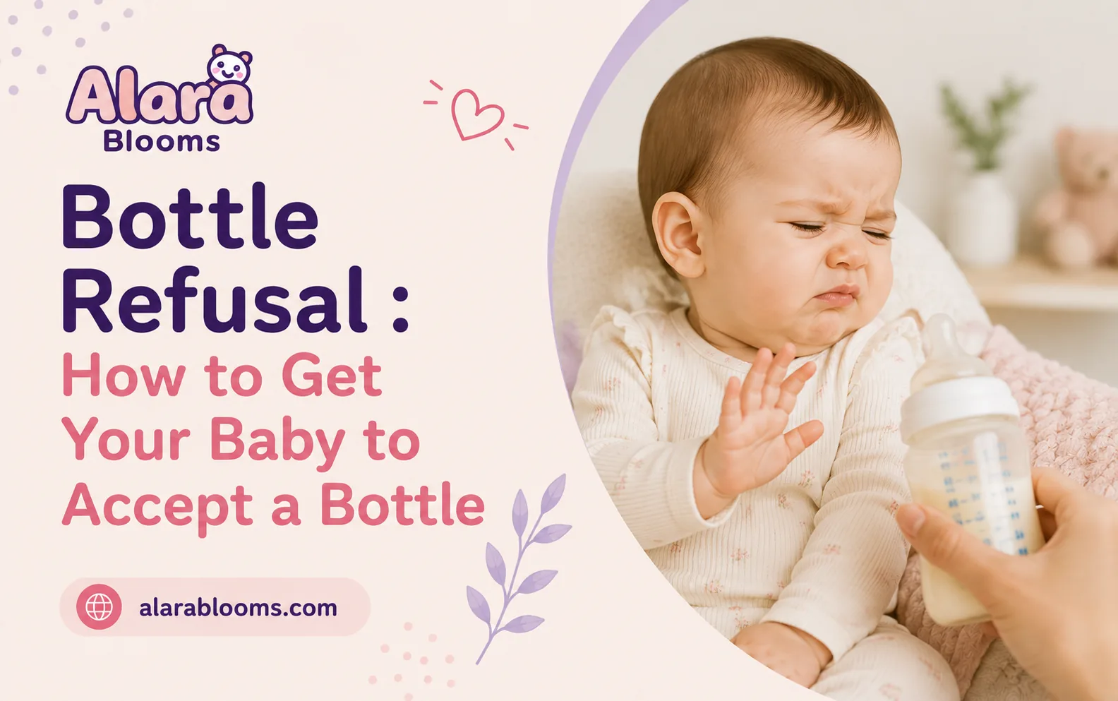 Bottle refusal, how to get your baby to accept a bottle