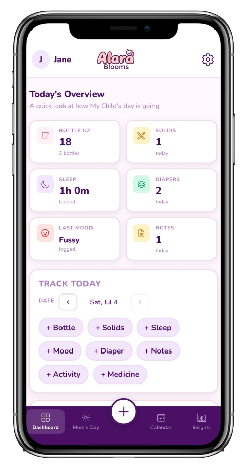 Alara Blooms iOS app preview